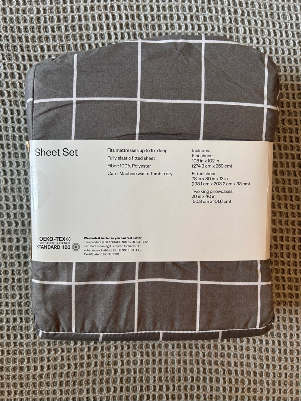 Target King sheet set - Picture 2 of 2